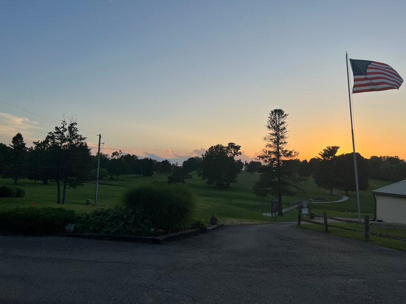 Sunrise at Chasing Greatness Golf Scramble